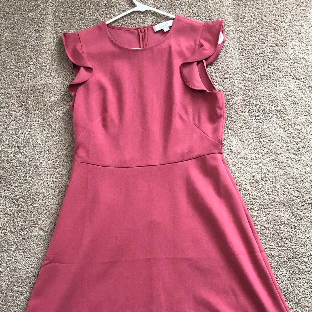 Pink loft dress